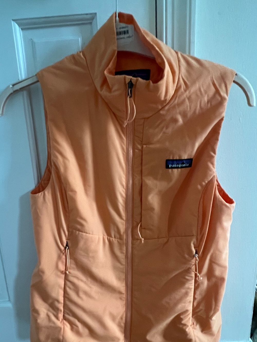 Patagonia Peach Orange Sleeveless Insulated Vest